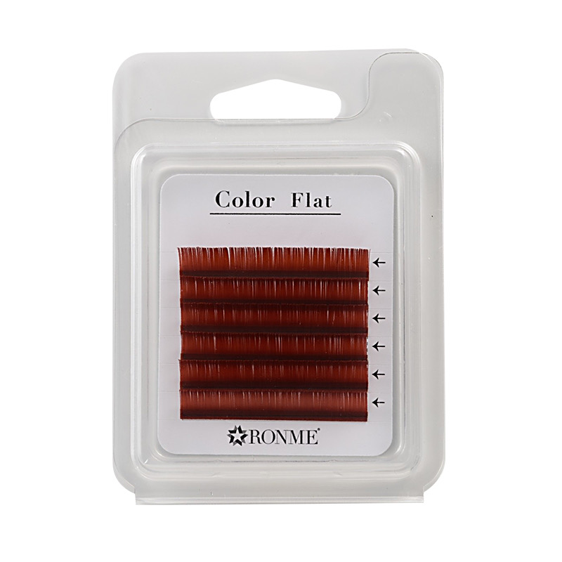 R-BROWN<br>Flat lash<br>レッドコーラル