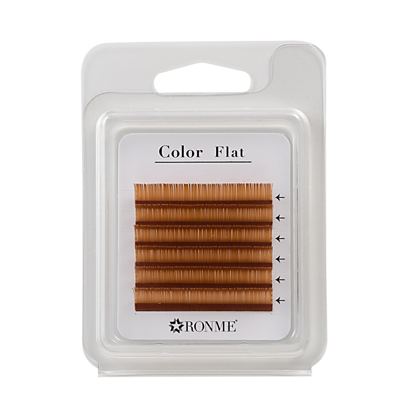 R-BROWN<br>Flat lash<br>モッカイト