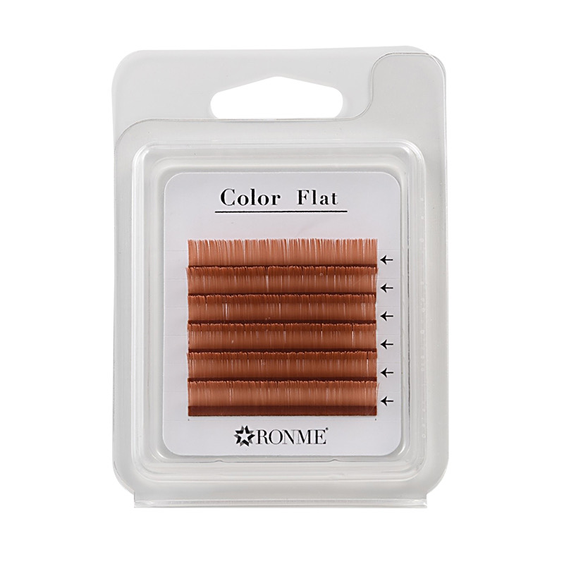 R-BROWN<br>Flat lash<br>ガーネット